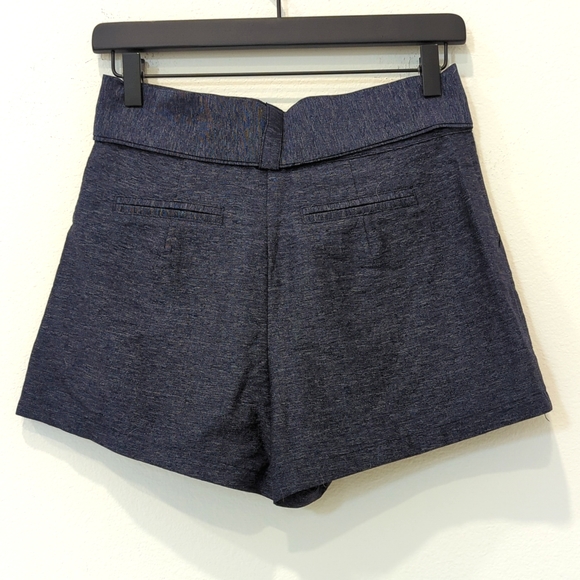 High Waisted Navy Shorts sz small - Picture 6 of 10